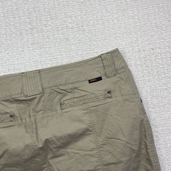 VTG Chlorophylle Skirt Women Sz 14 Beige Outdoor Made in Canada Casual - Picture 11 of 14